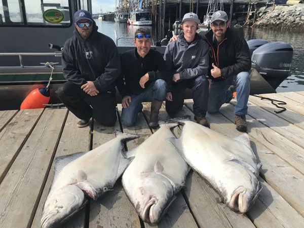 alaska halibut fishing - North Pacific Saltwater
