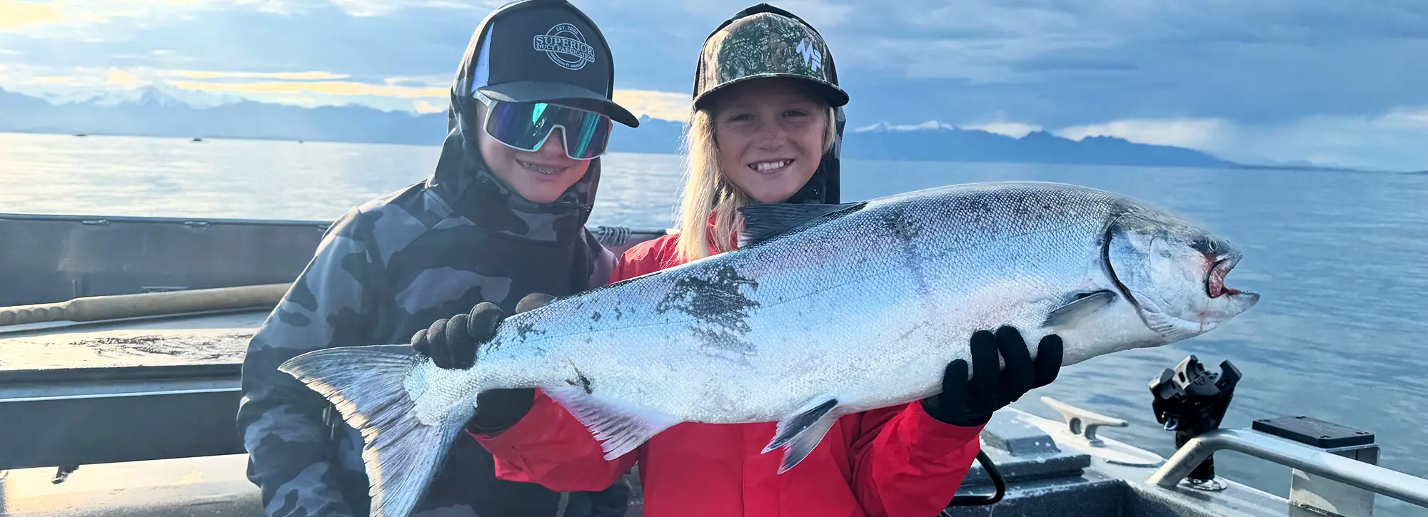 North Pacific Saltwater king fishing